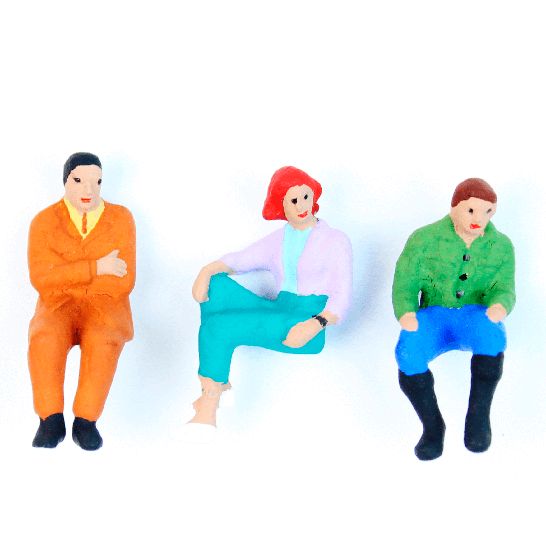 Figuras Para Maquetes 1/43 425 Minitec 03 Peças